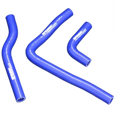 KAWASAKI KX65 Silicone Radiator Blue Hose 2000-2012 2001  2003 2004 2005 2006  - Image 1 of 4