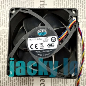1pcs FA08025M12LPA DC12V 0.45A Fan 4pin - Picture 1 of 5