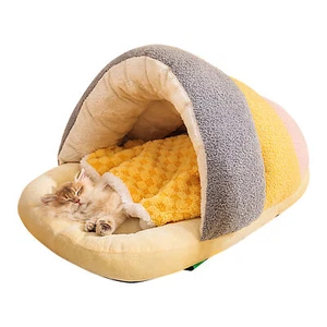 Cat Bed House Slipper-Formed Cat Hidey Bed Detachable Cat Nest Bed everybody - Picture 1 of 10