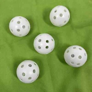 Plastic Practice Golf Ball 5-Pack Practice Club Training - Picture 1 of 3