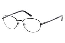 GANT RUGGER Men's Round Metal Rumsey Eyeglass Frames 48-18-140 -Satin Black