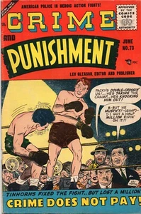 CRIME AND PUNISHMENT #73 Lev Gleason Comics 1955 FN - Bild 1 von 1