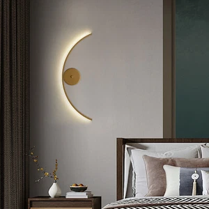 15W 1200LM Wall Lamp LED Wall Light Wall Fixtures Elegant Gold Bedrooms Hallways - Imagen 1 de 17
