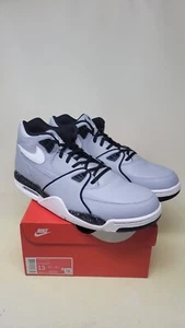 Nike Air Flight 89 Wolfgrau schwarz Herren Größe 13 Freizeit Lifestyle Basketball selten - Bild 1 von 11