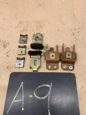 Camaro Firebird 1982 1992 puerta ventana guías cristal tope alineación soportes pestañas Foto 1 de 4