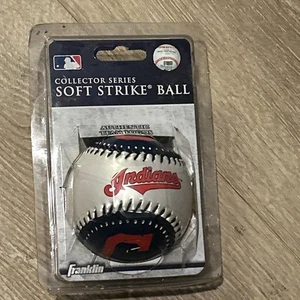 Cleveland Indians Soft Strike Baseball MLB Collector Series, Franklin - Picture 1 of 3