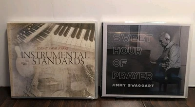 Jimmy Swaggart Lot of 2 CD'S Sweet Hour Of Prayer/Instrumental Standards Sealed  Foto 1 de 4