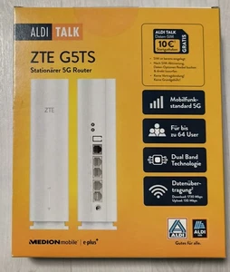 ZTE G5TS 5G SIM-Karten Router Inkl.Aldi Talk, NEU + OVP bis 05.10.2025 - Bild 1 von 4