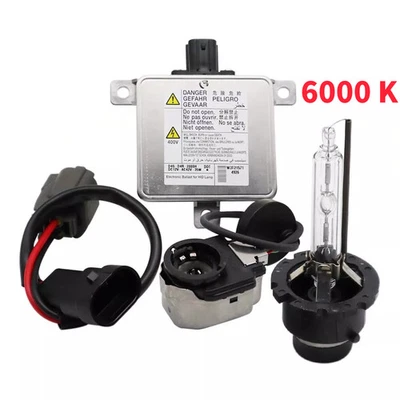 Fits 2011-2016 Honda CR-Z Xenon Ballast & D4S Bulb Control Unit Module Kit 6000k Foto 1 de 4