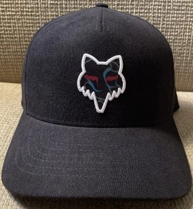 FOX WITHERED UNISEX SNAPBACK BLACK CAP HAT *NEW* - Picture 1 of 3