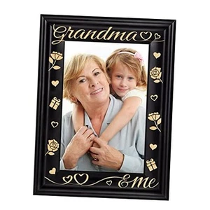 Grandma and Me Picture Frame from Granddaughter, Wood Mothers Day Grandmother - Picture 1 of 8