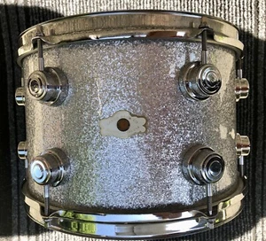 Camco 12x8 Tom Drum LA Era Silver Sparkle - Picture 1 of 10