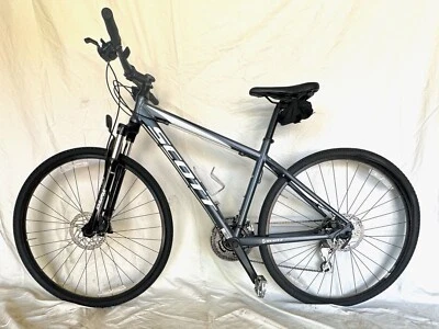 Scott Sportster X50 Hybrid Bike 24 Speed 18" Seat Tube Black 700c Near-New - Image 1 of 4