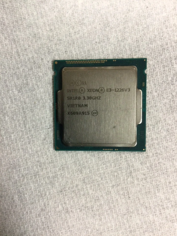 Intel Xeon E3-1226V3 3.3 GHz SR1R0 4-Cores CM8064601575206 - Image 1 of 1