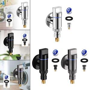 Washing Machine Tap 1/2in Faucet Stop Valve for Household Toilet Accessories