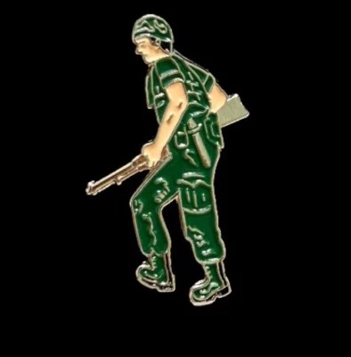 Pin Soldado de Estados Unidos GI Joe Ejército Marines Envío Gratis (P35-3) Foto 1 de 3