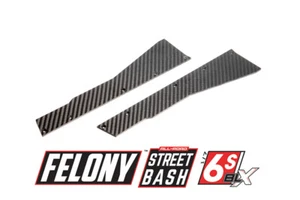 SET GONNA LATERALE IN FIBRA DI CARBONIO ARA320509 PER RC 1/7 ARRMA FELONY 6S ARA7617V2 - Foto 1 di 3