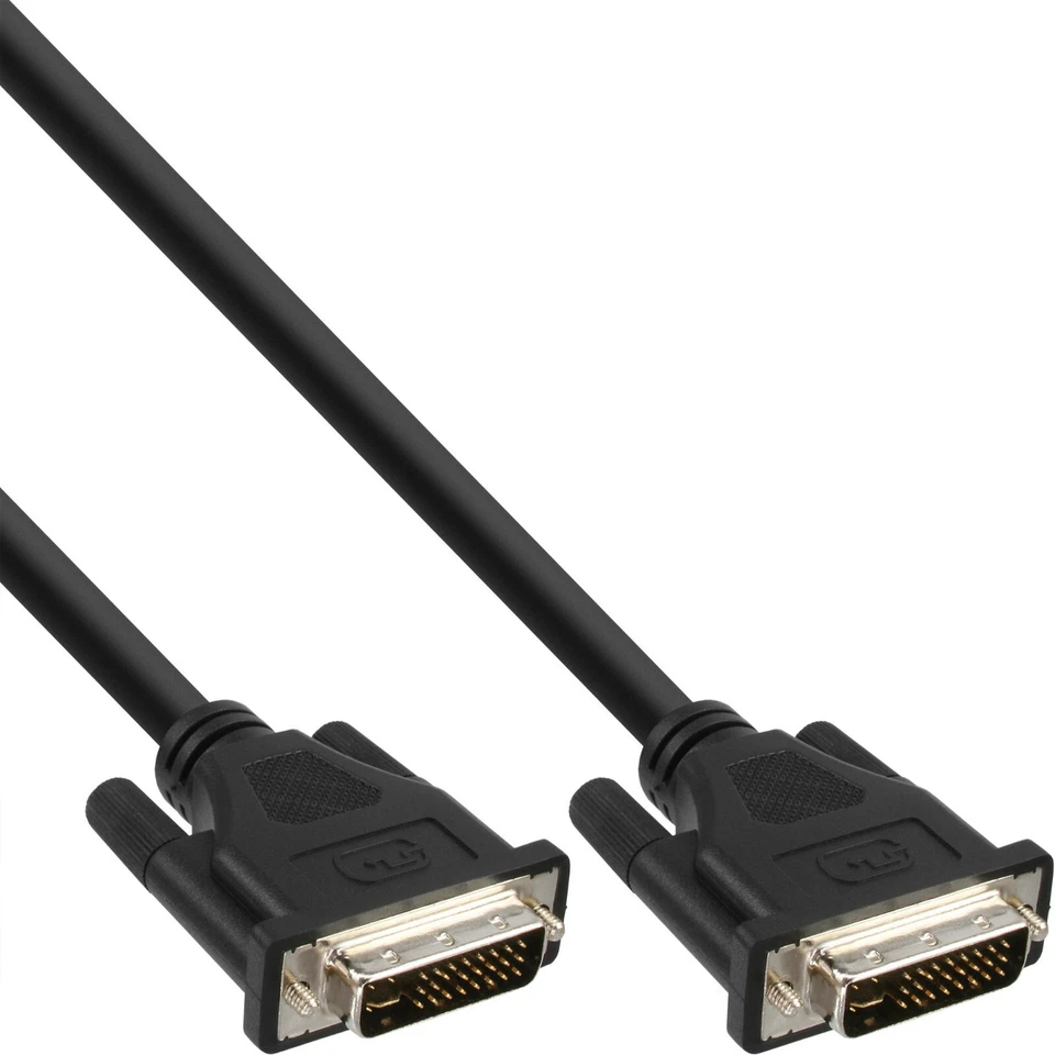 InLine® DVI-I Kabel  digital/analog  24+5 ST / ST  Dual Link  ohne Ferrite  1,8m - Bild 1 von 1