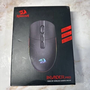 Redragon M719 Pro Wireless Optical Gaming Mouse 8 Programmable Buttons RGB Ba... - Picture 1 of 3