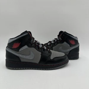 Jordan 1 Premium GS Cool Grey 2013 Size 5Y Used 619049-004 - Picture 1 of 24
