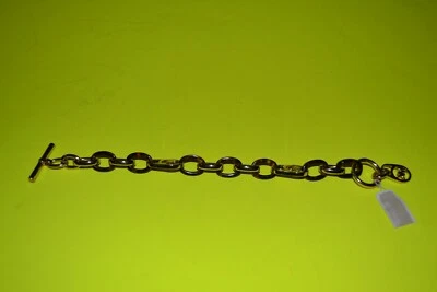 Michael Kors Brilliance Tortoise Shell Link Toggle Bracelet NEW - Image 1 of 4