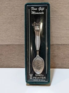 Cuchara de recuerdo de colección "Golden Gate Bridge" San Francisco, CA peltre coleccionable - Imagen 1 de 9