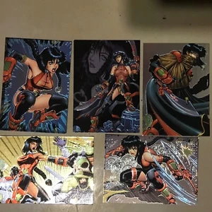 mixed Non Sport  Promo Cards Lot of 5 pcs. - RARE VAMPI foil Card Set - Picture 1 of 12