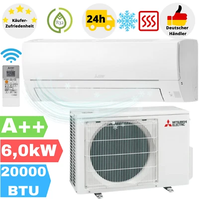 Mitsubishi Klimaanlage MSZ-HR60VF 6,0 kW Klimagerät Wandgerät 20000 BTU R32 - Bild 1 von 4