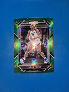 2023 Panini WNBA Prizm Green Refractor #121 Jackie Young LA Aces - Picture 1 of 1