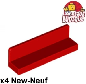 Lego 4x Panel Panneau 1x4x1 rouge/red 30413 NEUF - Imagen 1 de 1