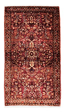 Hand Knotted Sarouk Tribal Maroon Red Wool Oriental Area Rug 2'1" x 3'9"