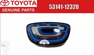 Emblema de parrilla delantera genuino deportivo Toyota Corolla 53141-12320 fabricante de equipos originales JDM Japón - Imagen 1 de 8