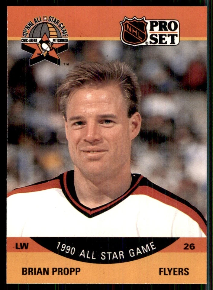 1990-91 Pro Set Brian Propp #360 - Image 1 of 2
