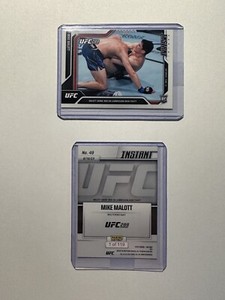 2023 PANINI UFC 289 #49 - MIKE MALOTT RC  -  VICTORY OVER FUGITT - 1 Of 119