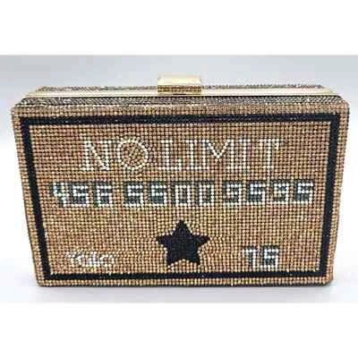 Bolso de mano de cristal para tarjeta de crédito sin límite Foto 1 de 3