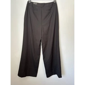 The Limited schlanke Bootcut schwarze Anzughose Karriere Business Freizeit Größe 12 - Bild 1 von 6
