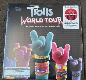 NEW TROLLS WORLD TOUR OMPS Clear Vinyl 2-LP (three bonus tracks) - Picture 1 of 2