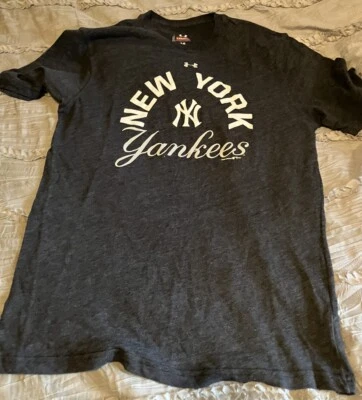 Camisa de béisbol NEW YORK YANKEES Under Armour activa GRANDE azul MLB ENVÍO GRATUITO Foto 1 de 2