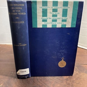Vintage 1937 The Invasion of China E.R. Hughes History Book Hardcover - Imagen 1 de 9