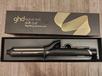 New in box ghd Soft Curl Curve 1.25” Professional Curling Iron Black - Image 1 of 4