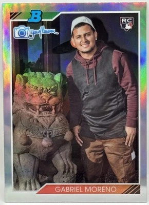 2023 Bowman's Best - 1992 Bowman by Randy Johnson Gabriel Moreno #92RJ-13 (RC) - Image 1 of 2