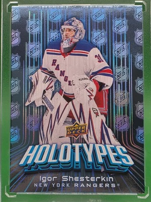 2025-26 Upper Deck Holotypes #HT60 Igor Shesterkin - Image 1 of 2