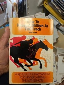 How to Make a Million at the Track by Paul Ader, Signed - Picture 1 of 1