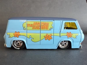 MYSTERY MACHINE Jada Oldskool 1965 Ford Econoline 1/24 Custom Repaint Scooby Doo - Picture 1 of 7