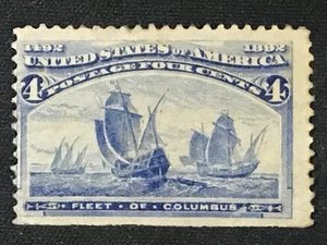 U.S. SC #233 Mint H Poor Gum Defekt 1893 - Bild 1 von 1