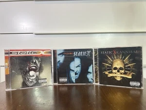 Static-X 3 CD Lot: Wisconsin Death Trip, Cannibal, Start A War - Good Tested - Foto 1 di 19