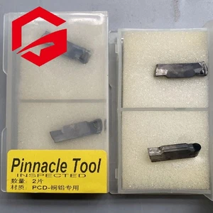 4 Stück MRMN400 PCD CNC polykristalline Diamant Nuteinsätze R2,0 mm für MGEHR/L - Bild 1 von 5