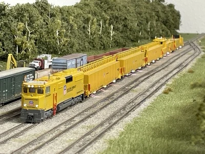 Custom N Scale Relco MOW Vegetation Spray Train Working Lights DCC & Sound - Image 1 of 4