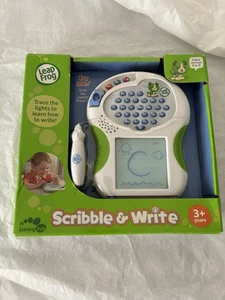 Leapfrog Scribble And Write Tablet Alphabet Learning System Green . New In Box. - Picture 1 of 2