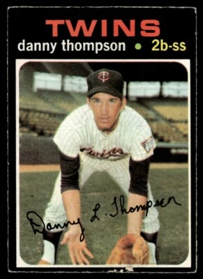 1971 O-Pee-Chee Danny Thompson Rookie Minnesota Twins #127 R43 - Image 1 of 2